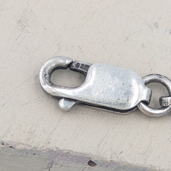 Beautiful Keshi Pearl Aurora Borealis Crystals Sterling Clasp Choker necklace - Picture 15 of 15